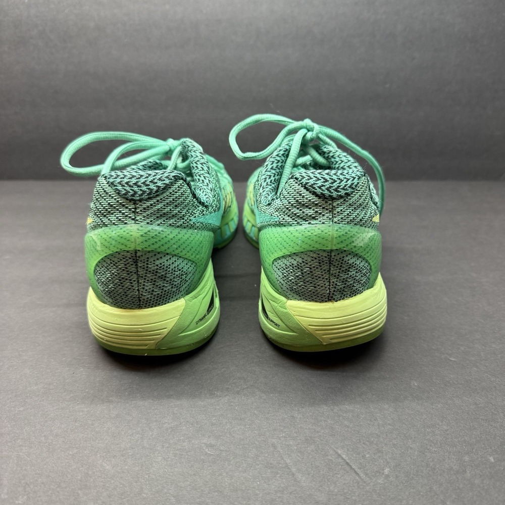 Nike Women Shoe Air Zoom Odyssey Size 10 Sneaker Athletic Running Green Yellow - Picture 6 of 11